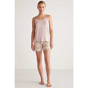 Pyjama Women's Wide Strap Short Pants Catherine's