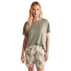 Pyjama Women's Short Sleeve Short Pants Penye Mood