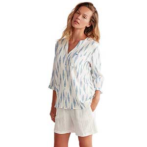 Set Homewear Women's Nightgown Short Sleeve Short Pants Penye Mood