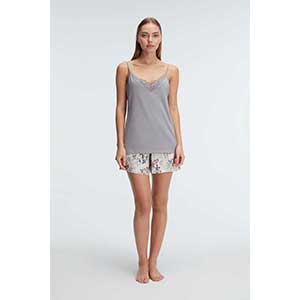 Pyjama Women's Narrow Strap Short Pants Amelie