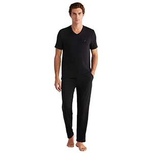 Pyjama Men's Short Sleeve Long Pants Nautica