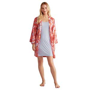 Robe and Nightgown Women's Long Sleeve Nautica