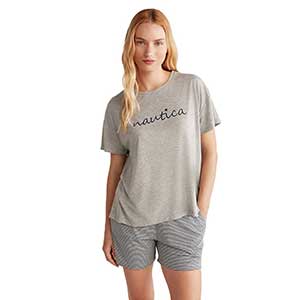 Pyjama Women's Short Sleeve Short Pants Nautica